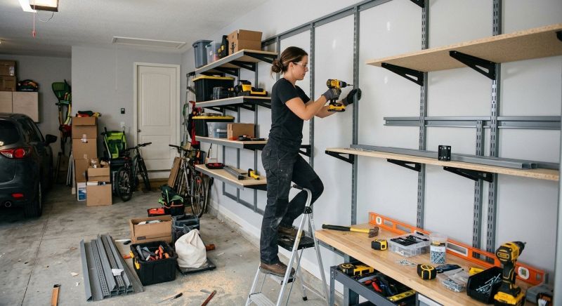 Garage Shelves Installation in Prince Georges County, MD