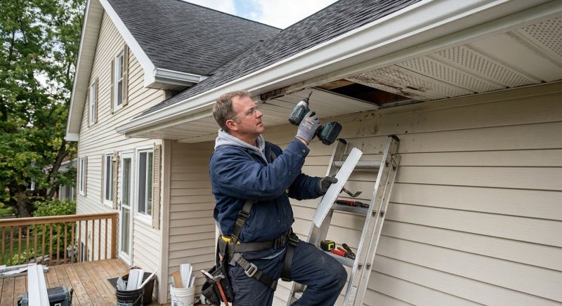 Soffit Repair in Olathe, KS
