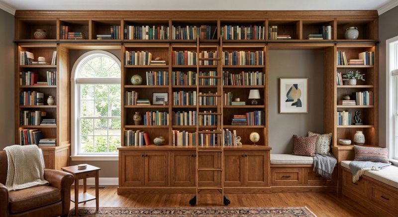 Bookshelves Installation in Raleigh, NC