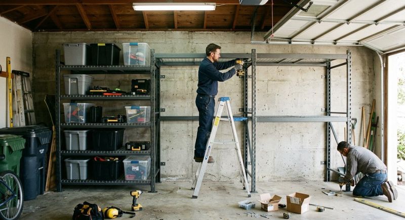 Ceiling Rack Installation in Silver Spring, MD