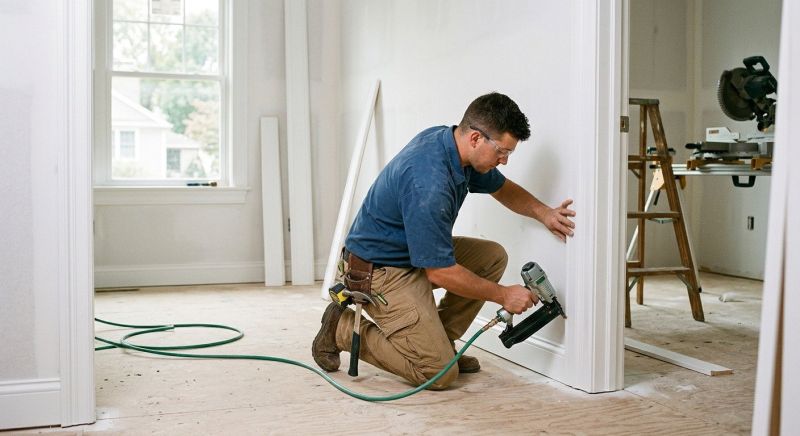 Chair Rail Installation in Wilmington, NC