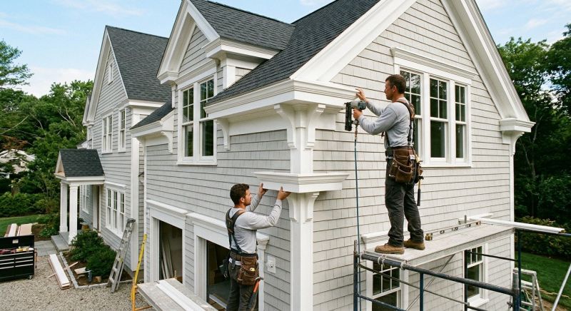 Exterior Millwork Installation in Wilmington, NC