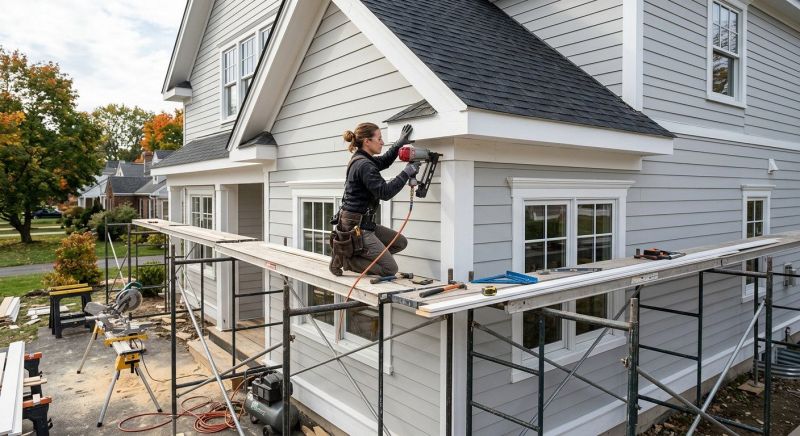 Exterior Millwork Installation in Conroe, TX