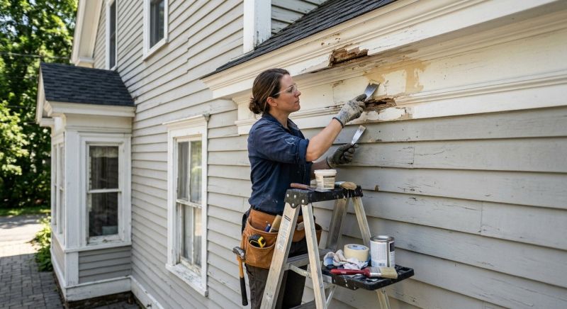 Exterior Molding Repair in Conroe, TX