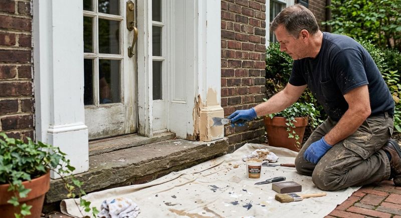 Exterior Window Molding Repair in Olathe, KS