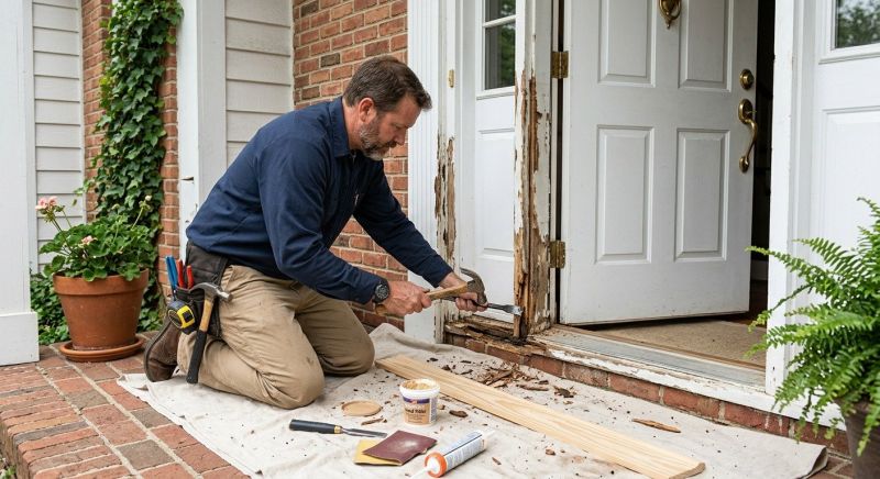 Exterior Window Molding Repair in Overland Park, KS