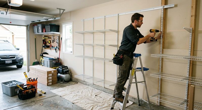 Garage Shelves Installation in Arlington, VA
