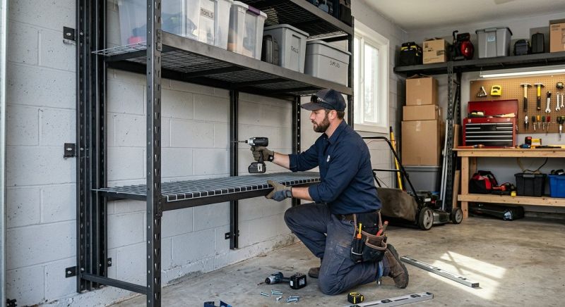 Garage Shelves Installation in Fairfax County, VA