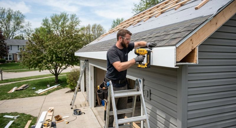 Roof Fascia Installation in Conroe, TX