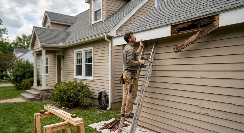 Rotted Fascia Repair in Conroe, TX